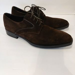 Mike Konos Suede leather Men's Oxford